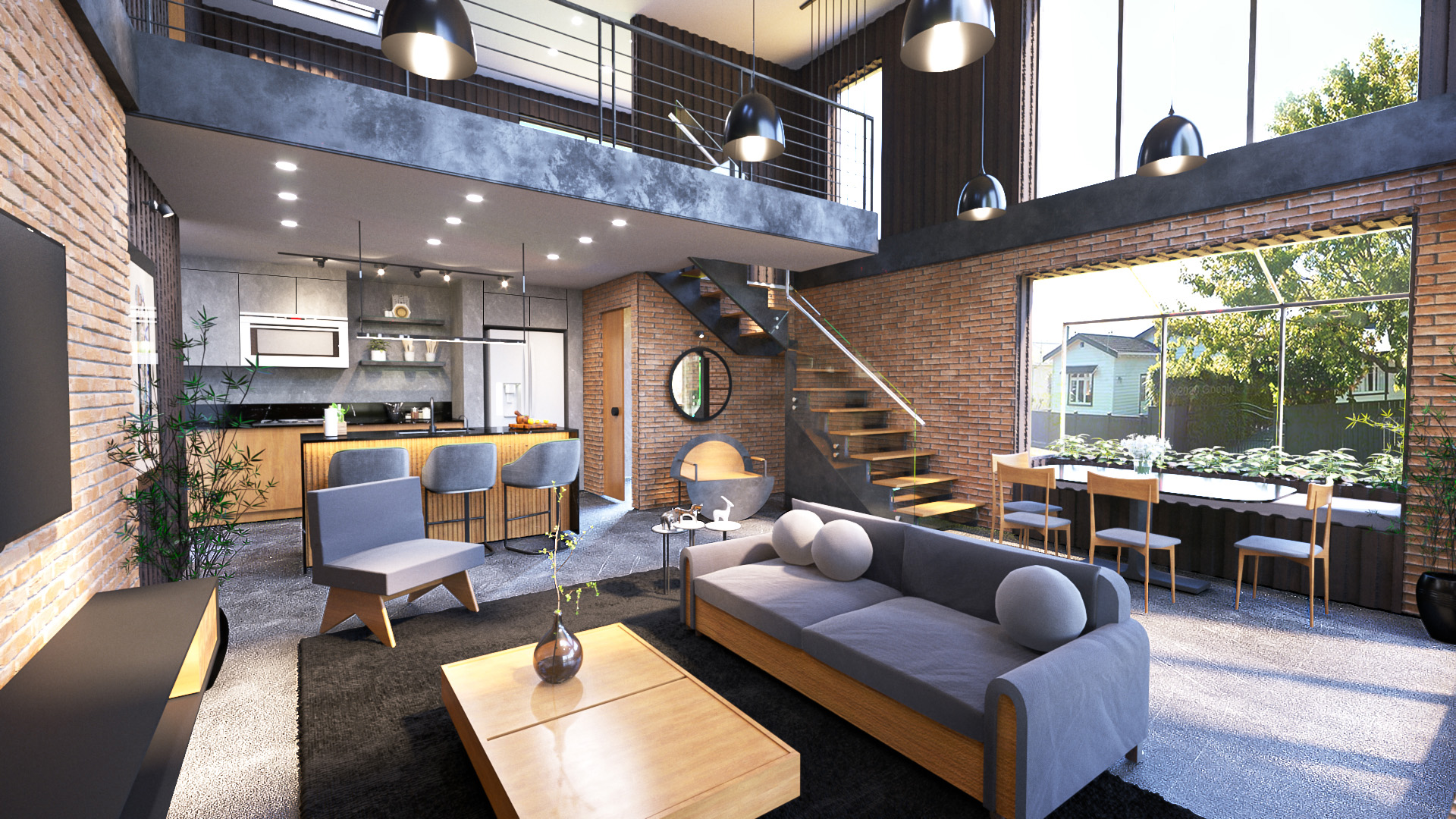 Interior visualization by Kasra Shafieezadeh