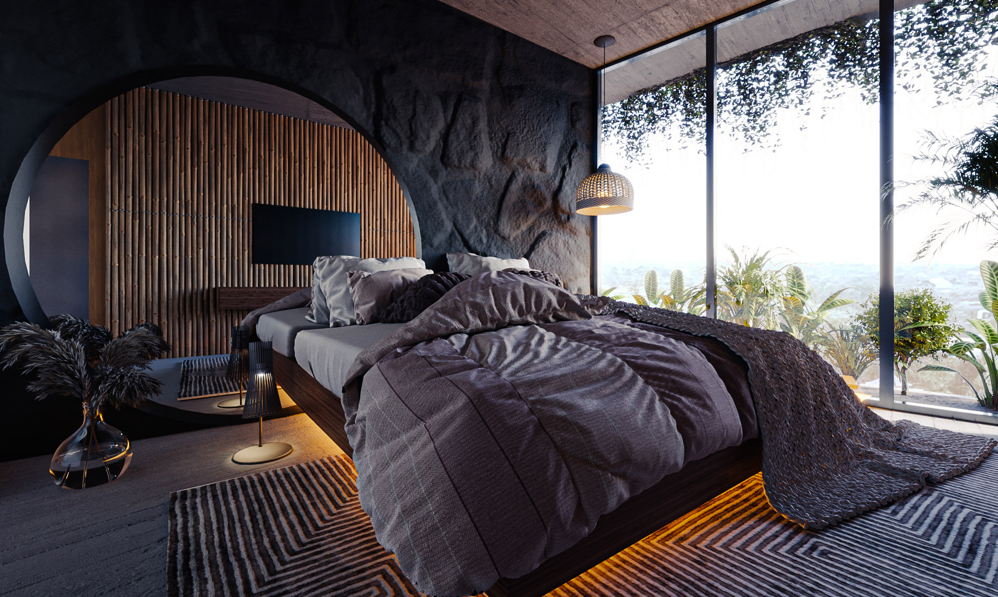 Interior visualization by Kasra Shafieezadeh
