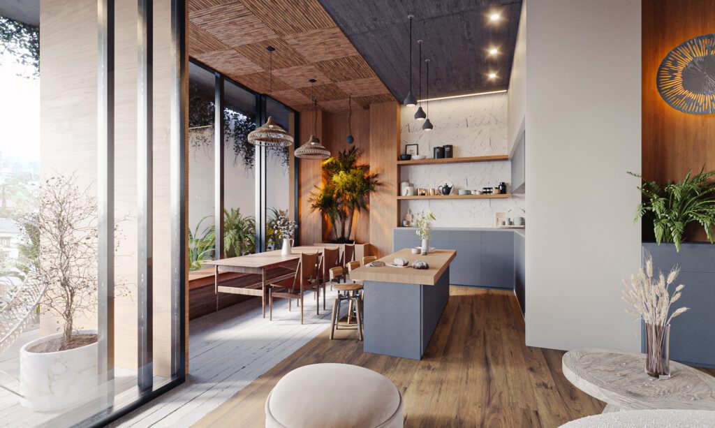 Wabi-Sabi Apartment in India