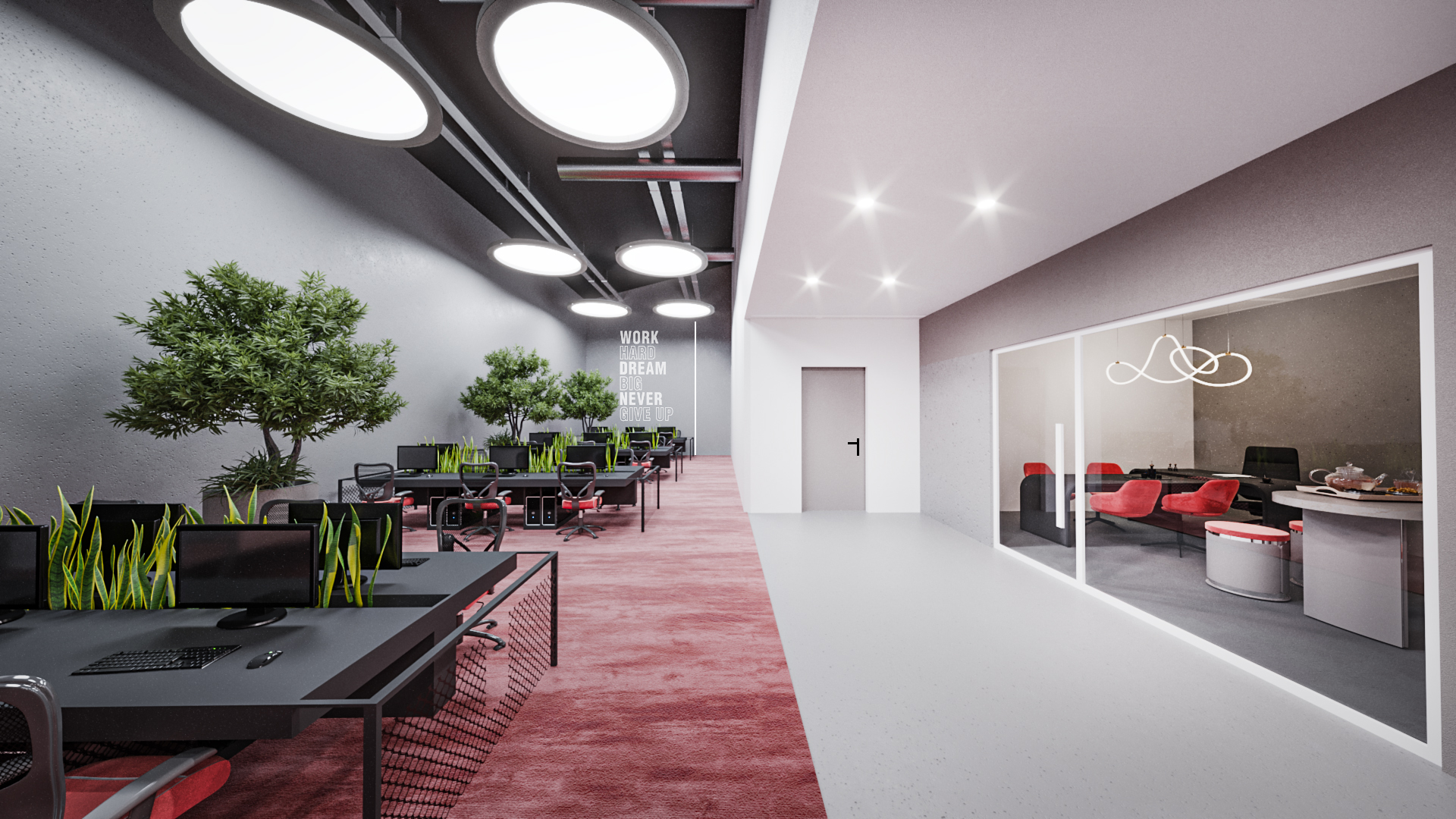 Interior visualization by Kasra Shafieezadeh