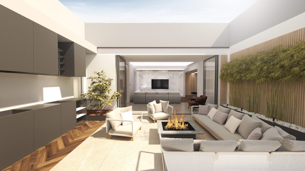 Abnous: Apartment in Marble, Wood and Light