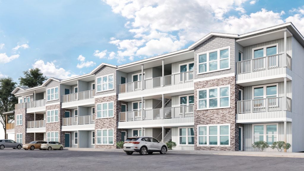 Apartment Community: Exterior Animation and Model Unit