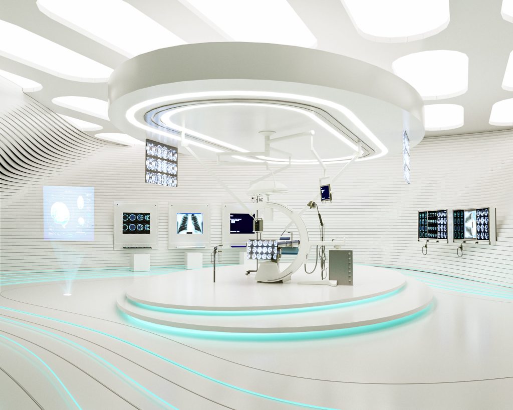 Futuristic Medical Clinic Concept