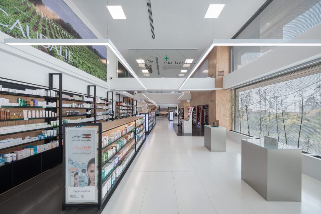 Rosha Pharmacy: A Two-Story Pharmacy